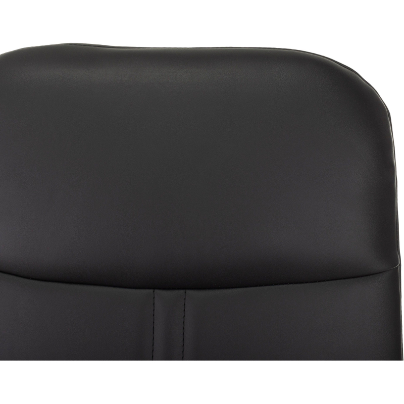 Кресло VB_EChair 655LT SL/TPU черный экокожа крестов. хром