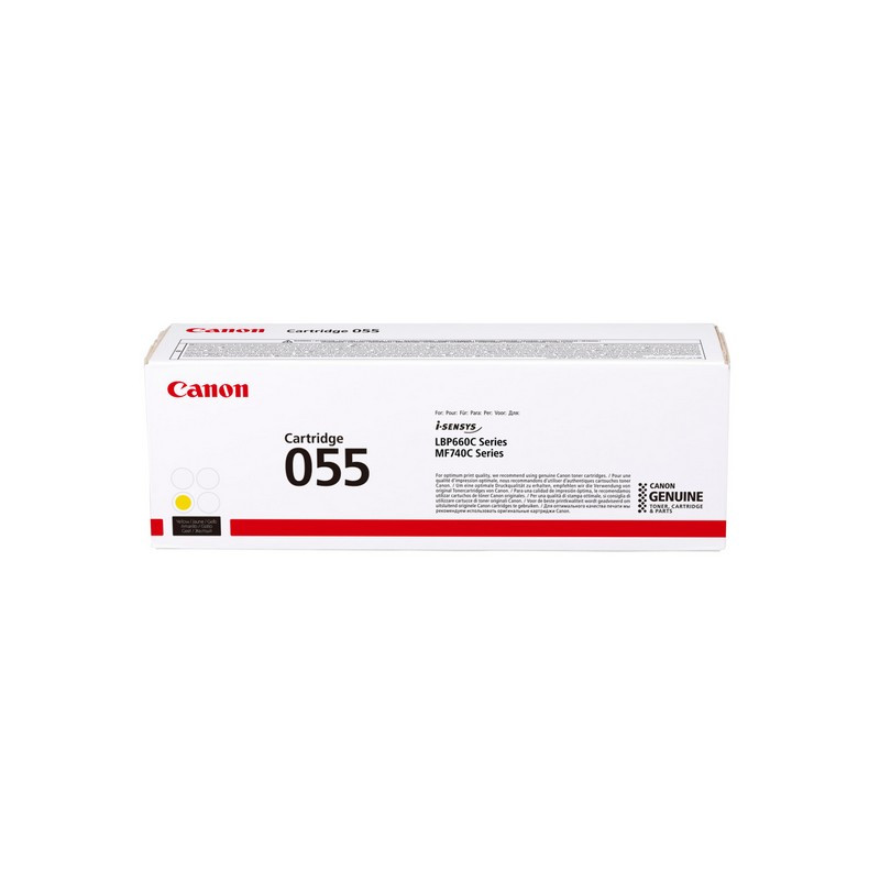 превью Картридж лазерный Canon 055 Y 3013C002 желтый оригинальный