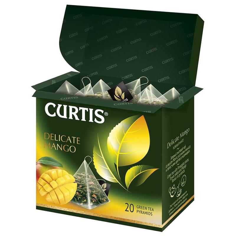 Чай Curtis Delicate Mango Green Tea зеленый 20 пакетиков