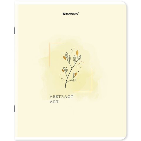 Тетради ДЭК А5 48 л. КОМПЛЕКТ 5 шт. BRAUBERGклеткаматовая ламинацияфольга«Pastel Art»404678