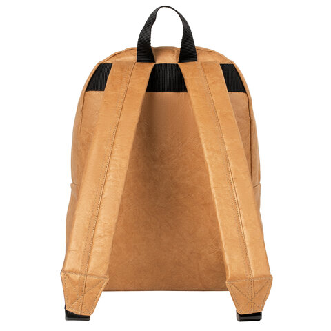 Рюкзак BRAUBERG MIRACLE крафтовый с водонепроницаемым покрытиемпесочный34×26х11 см229890