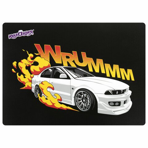 превью Настольное покрытие ЮНЛАНДИЯ, А4+, пластик, 33×23 см, «Wrum»