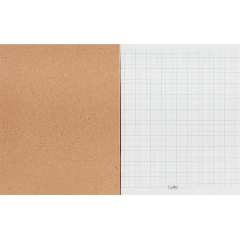 Тетрадь общая Kroyter Осень 205х165 мм 48 листов в клетку на скобе