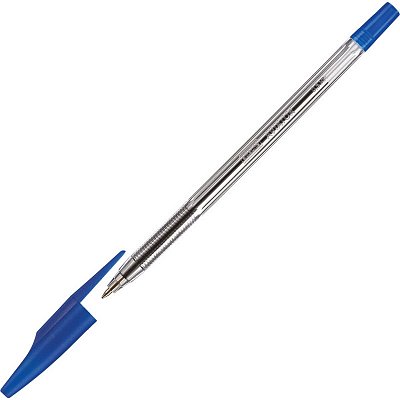 Ручка шариковая Attache Slim синяя (толщина линии 0,5 мм)