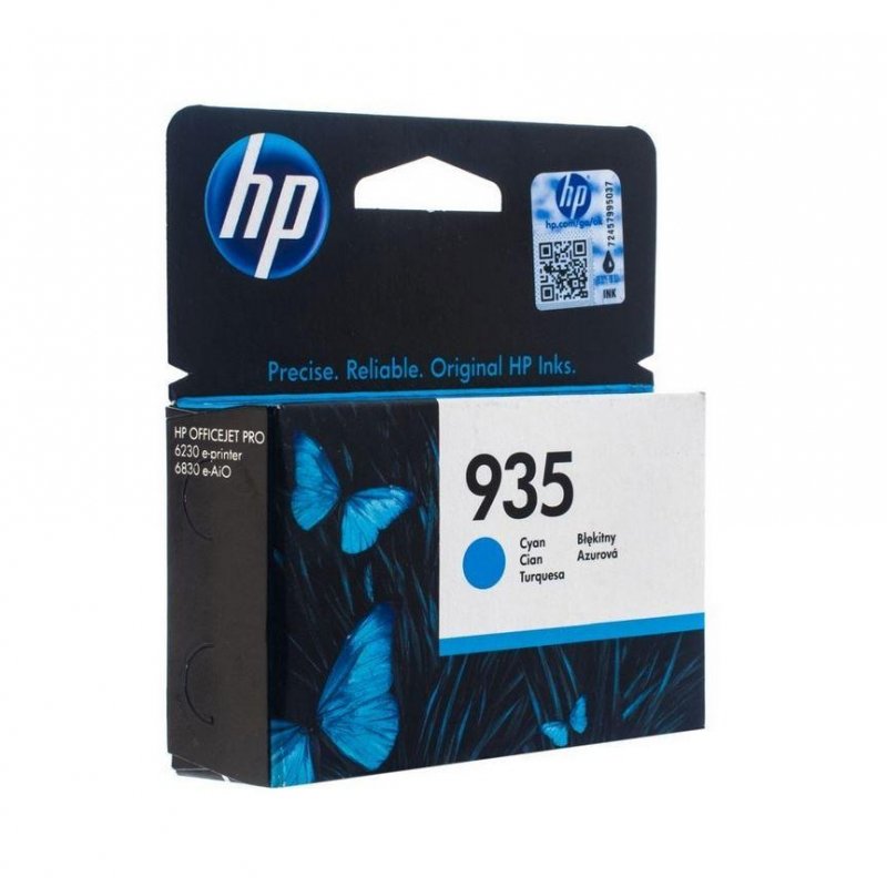 Картридж струйный HP C2P20AE 935 голубой оригинальный