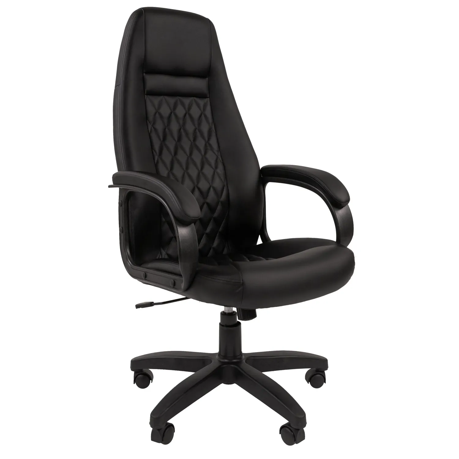 превью Кресло для руководителя Chairman 950 LT чёрное (экокожа, пластик)