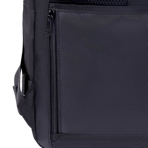 Рюкзак BRAUBERG FUNCTIONAL с отделением для ноутбука, 2 отделения, USB-порт, Solid, 46×31х15 см