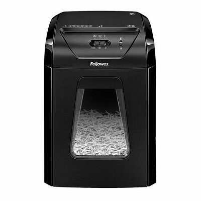 Уничтожитель (шредер) FELLOWES POWERSHRED 12C, 4 уровень секретности, фрагменты 4×40 мм, 12 л., 18 л