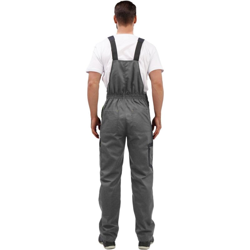 Полукомбинезон рабочий летний муж л27-ПК св-сер/сер 60-62/182-188