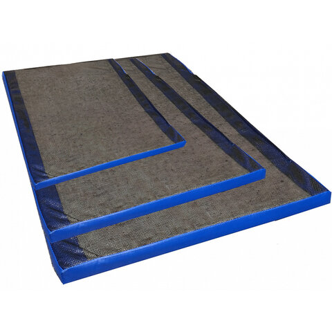 Коврик дезинфекционный (Дезковрик «ЭКО») 50×100 смтолщина 3 смсерый