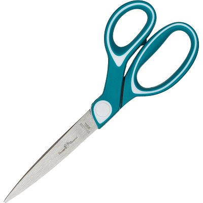 Ножницы Bruno Visconti LADYCUT 205 мм, ручки soft touch, европ, синий,60-0058