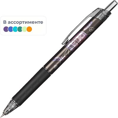 Ручка гелевая автомат M&G Hello Mars, д. ш. 0.5 мм, синяя, манж., ассорти