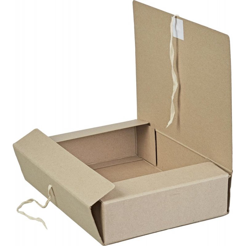 Короб архивный Attache картон бурый 240×80×330 мм