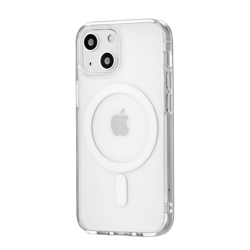 Чехол-накладка uBear Real MagCase для Apple iPhone 13 mini прозрачный (CS107TT54RL-I21M)