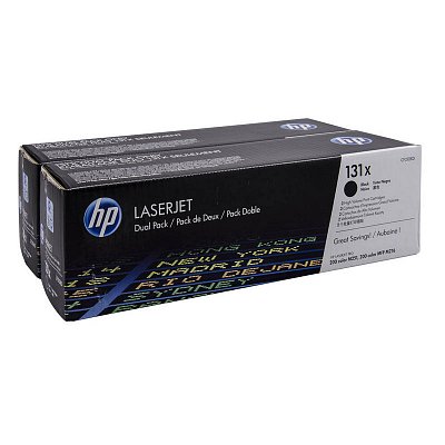 Картридж лазерный HP 131X CF210XD чер.для HP LaserJet Pro 200 color M2512(2