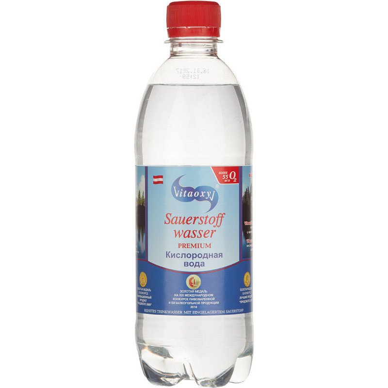 Вода питьевая кислородная VitaOxyV пэт 0.5л негаз.12шт/уп