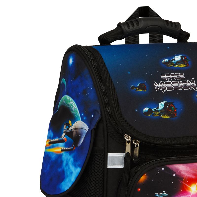 превью Ранец ArtSpace Junior «Space Mission» 37×28×21см, 1 отделение, 3 кармана, анатомическая спинка
