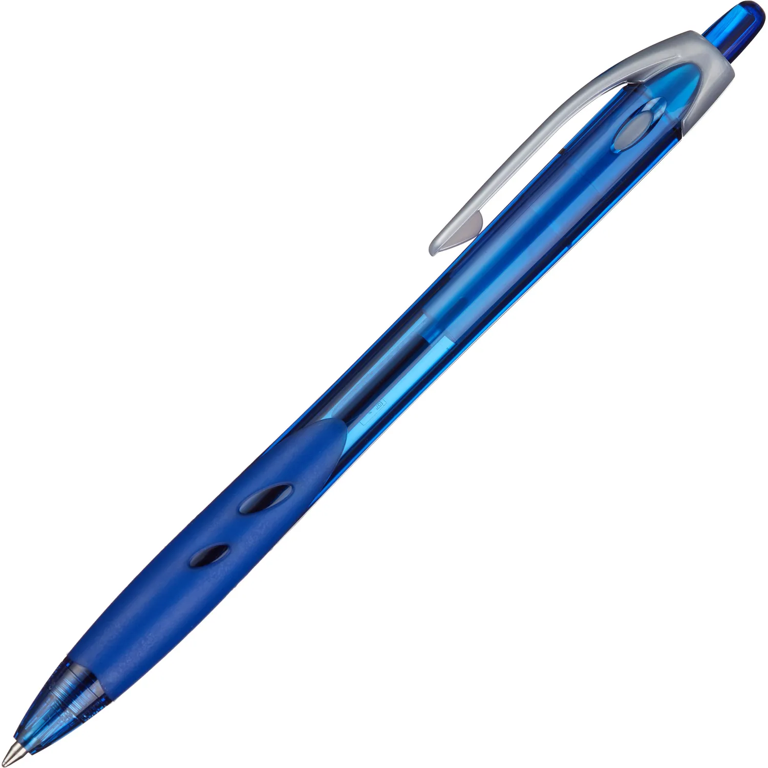 превью Ручка шариковая автоматическая Pilot BPRG-10R-F Rex Grip синяя (толщина линии 0.22 мм)