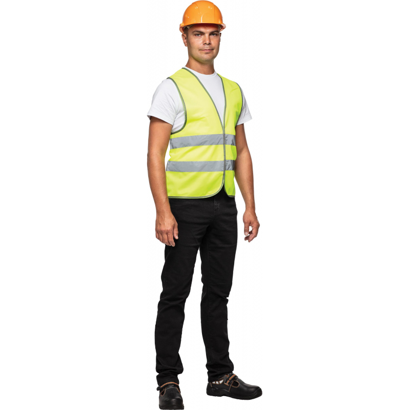 Спец.костюм Жилет сигнальный Тип1Е, цв.лимон.(р.L-XL/48-54)