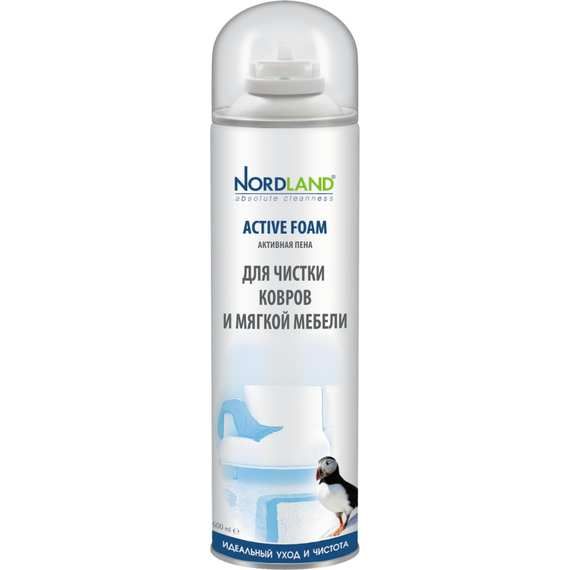 Средство для чистки ковровых покрытий Nordland Active Foam для чистки ковров и м