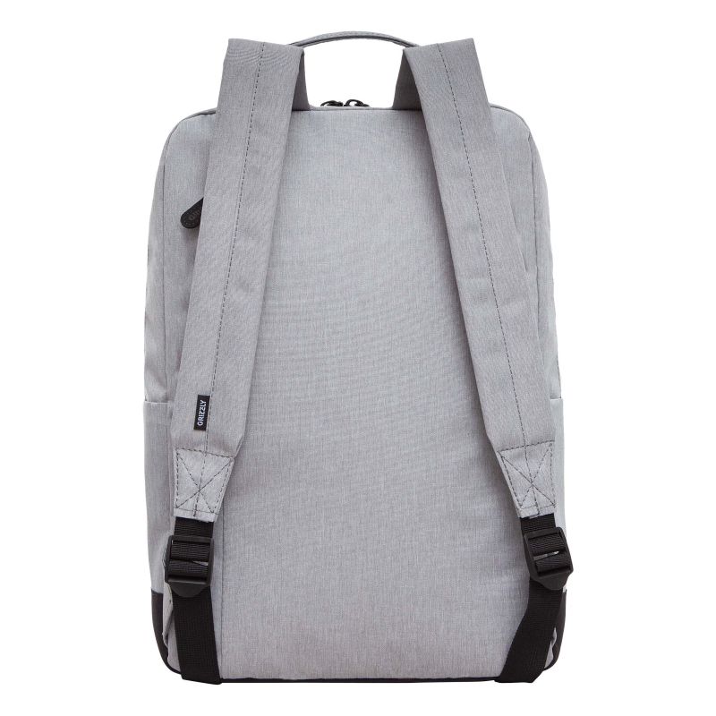 Рюкзак GRIZZLY RQL-313-1/4 черный - серый