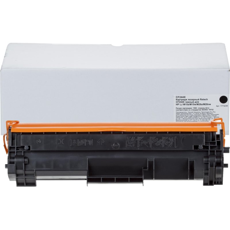 Картридж лазерный Retech CF244X чер. для HP LJ M15a/M15w/M28a/M28nw