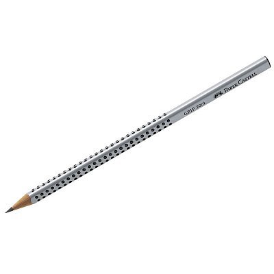 Карандаш ч/г Faber-Castell «Grip 2001» 2H, трехгран., заточен. 