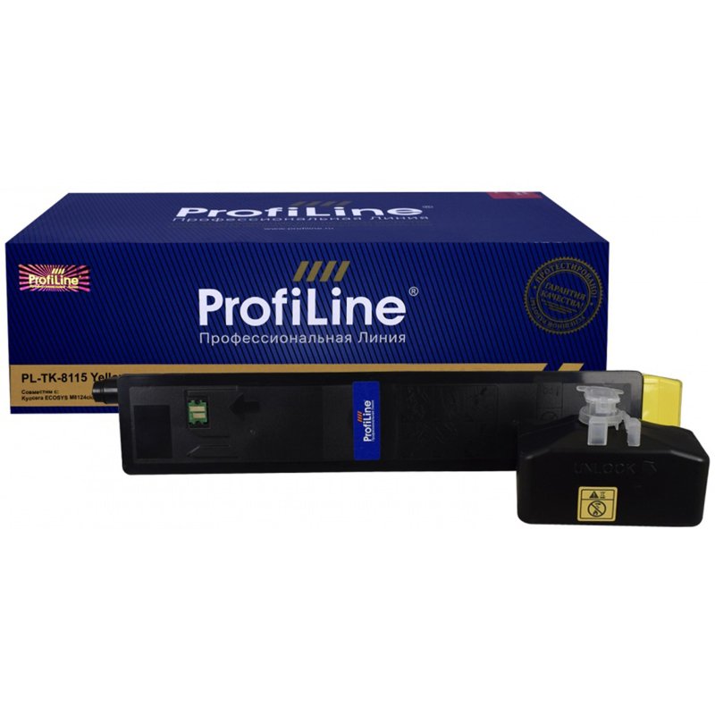 превью Тонер-картридж ProfiLine TK-8115Y жел. для Kyocera Mita M8124cidn