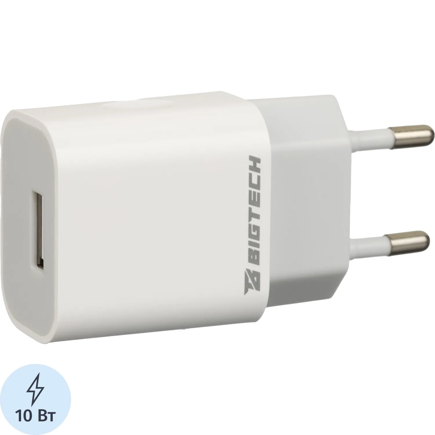 Сетевое зарядное устройство ProMega jet/BigTech BT-JCHR-003/C-IPN139 10 Вт белое