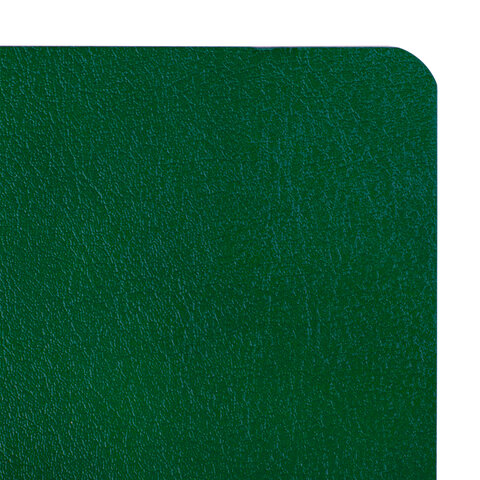 Блокнот А5 (130×210 мм), BRAUBERG ULTRA, под кожу, 80 г/м2, 96 л., линия, темно-зеленый