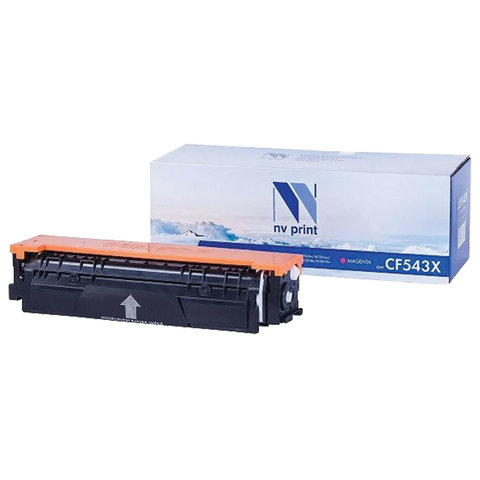 превью Картридж лазерный NV PRINT (NV-CF543X) для HP M254dw/M254nw/MFP M280nw/M281fdw, пурпурный, ресурс 2500 страниц