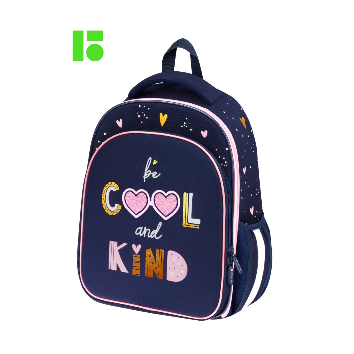 Ранец Berlingo Expert Plus «Be cool» 38×29×15см, 2 отделения, 2 кармана, анатомическая спинка