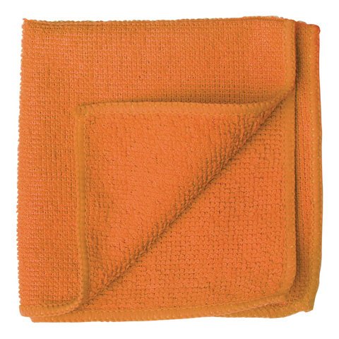 Салфетки для уборки, КОМПЛЕКТ 4 шт., микрофибра, 25×25 см (2 универсальные, 2 для кухни), ЛЮБАША