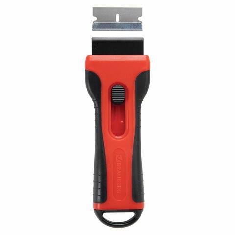 Скребок для любых поверхностей (керамикастеклоплитка) BRAUBERG SMART CLEAN5 лезвий607457