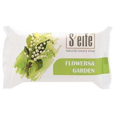 Мыло туалетное 100 г S'EIFE «Flowers & Garden» (Цветы и Сад)КМЗштампованное