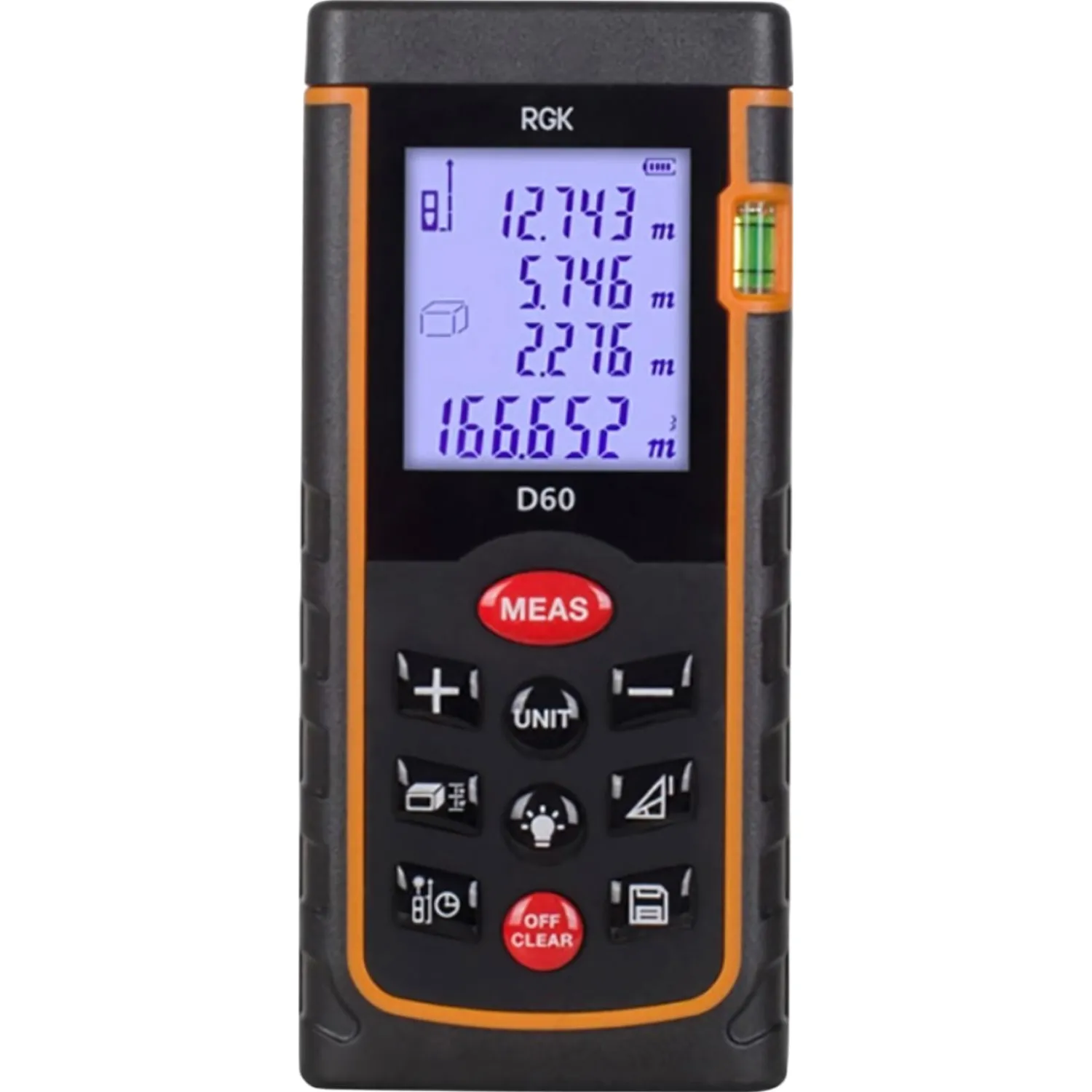 превью Лазерный дальномер RGK D60 (4610011870613)