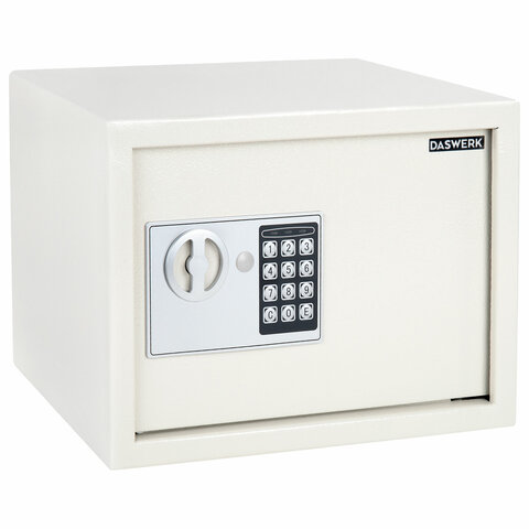 Сейф мебельный DASWERK SC-250EL (250×350х250 мм), электронный замок, бежевый