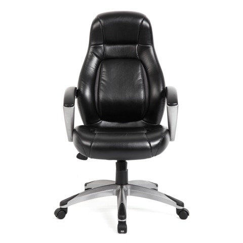 Кресло офисное BRABIX Turbo EX-569, экокожа, спортивный дизайн, черное
