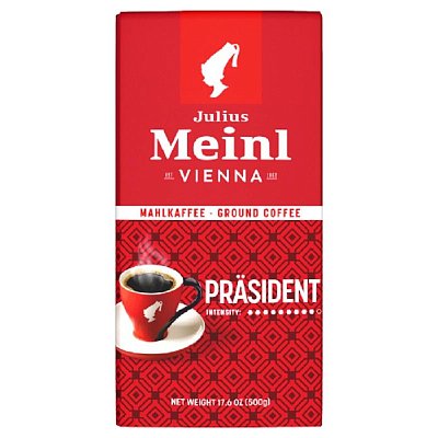 Кофе Julius Meinl Президент молотый, 500гр (89)