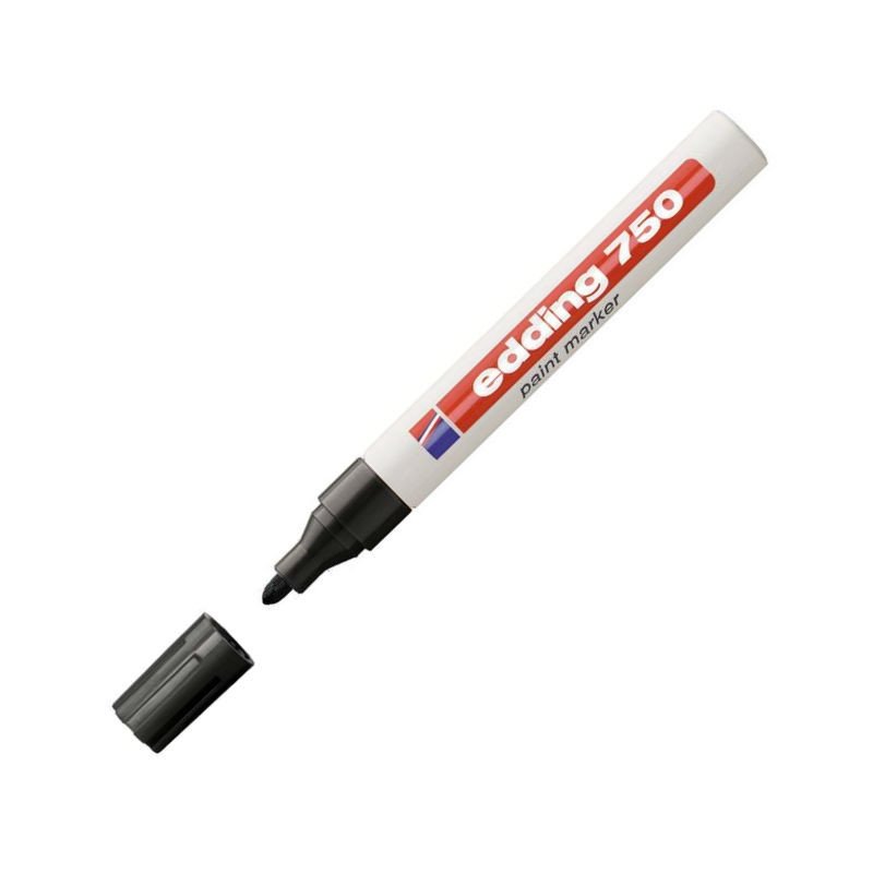 Маркер пеинт (лак) EDDING E-750/1 черный 2-4мм - купить в Москве оптом ...