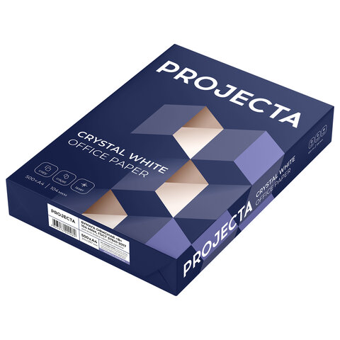 Бумага для офисной техники Projecta (А4, марка В, 80 г/кв.м, 500 листов)