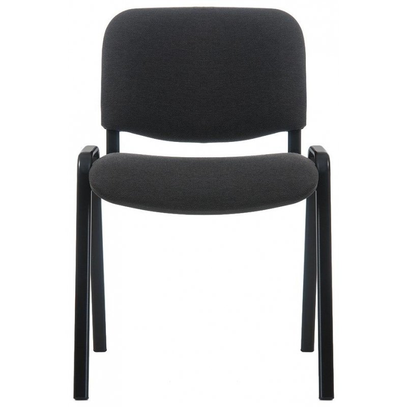 Стул офисный Easy Chair Изо серый (ткань, металл черный)