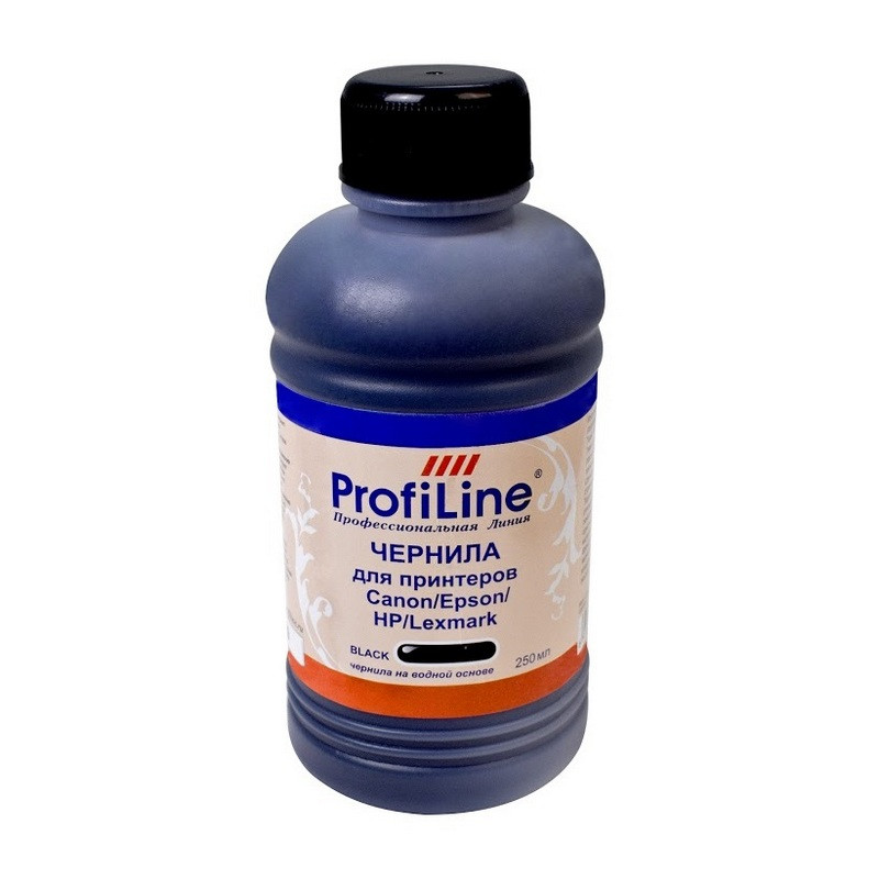 превью Чернила ProfiLine Premium для Canon/Epson/HP/Lexmark черные 250 мл