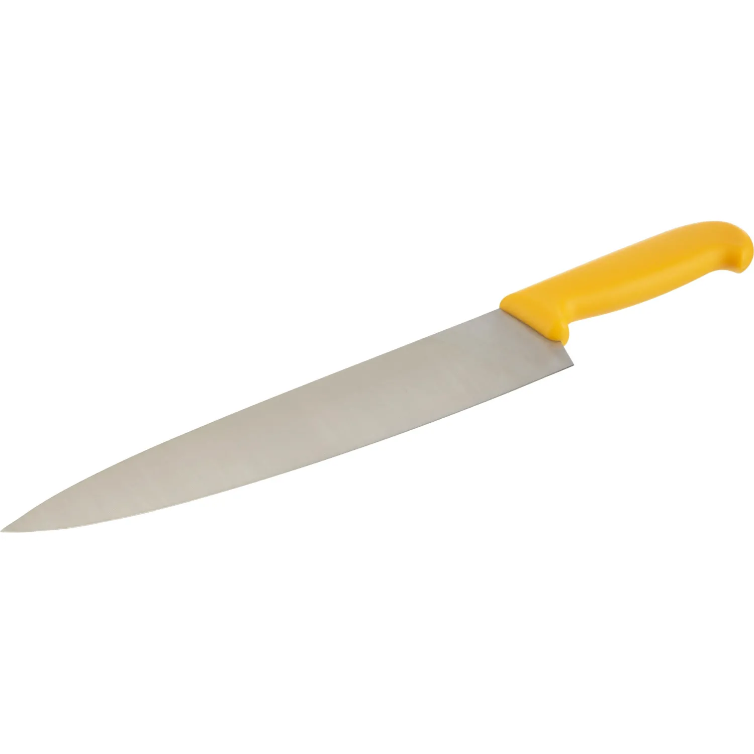 Нож поварской лез 300 мм 3Cr13 жел пластиковая ручка