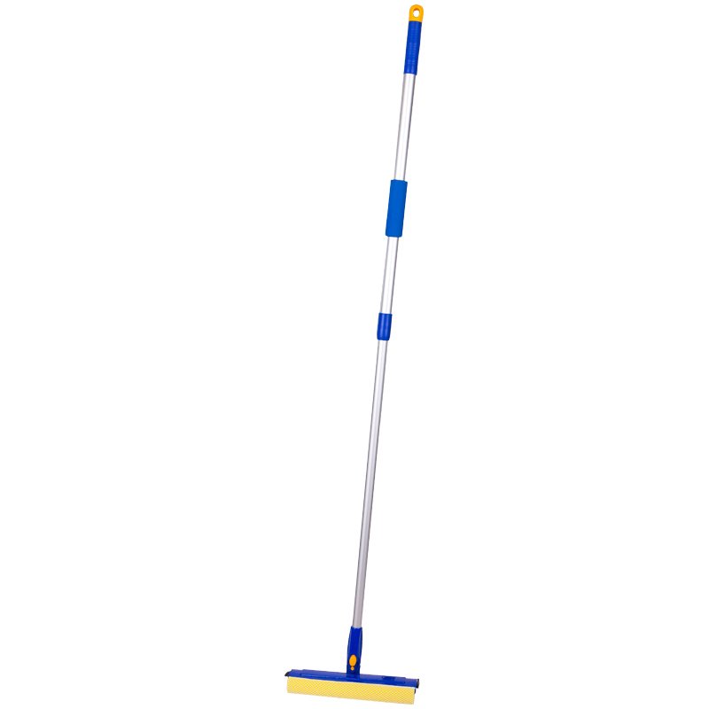 превью Стекломойка OfficeClean Professional, вращающ., телеск. ручка, раб. часть 25см(стяжка, губка, ручка)