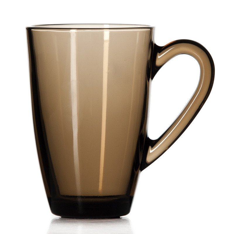 превью Кружка Pasabahce Броунз стеклянная коричневая 325 мл (артикул производителя 55393SLBZT)