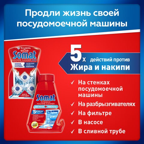 Порошок для мытья посуды в посудомоечных машинах 3 кг SOMAT (Сомат) Classic
