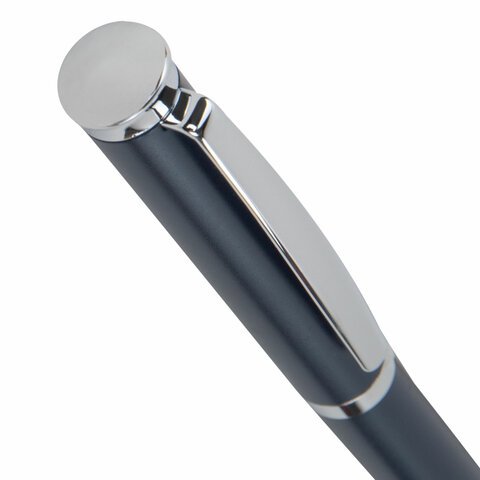 Ручка подарочная шариковая GALANT «Ricardo», корпус темно-синий, детали серебро, узел 0.7 мм, линия письма 0.5 мм, синяя