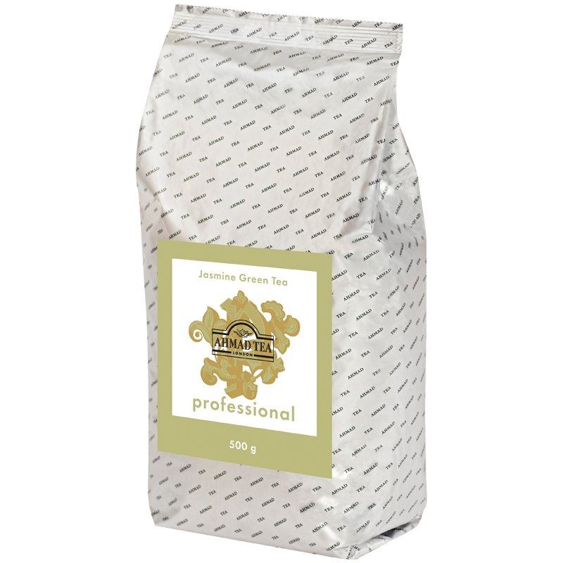 превью Чай Ahmad Tea «Professional. Jasmine Green Tea», зеленый, с жасмином, листовой, пакет, 500г