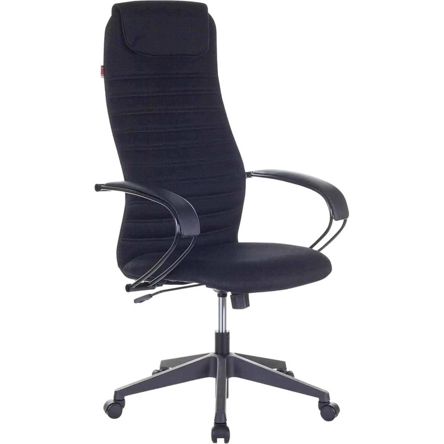 Кресло для руководителя Easy Chair 655 TTW чёрное (экокожа/ткань, пластик)